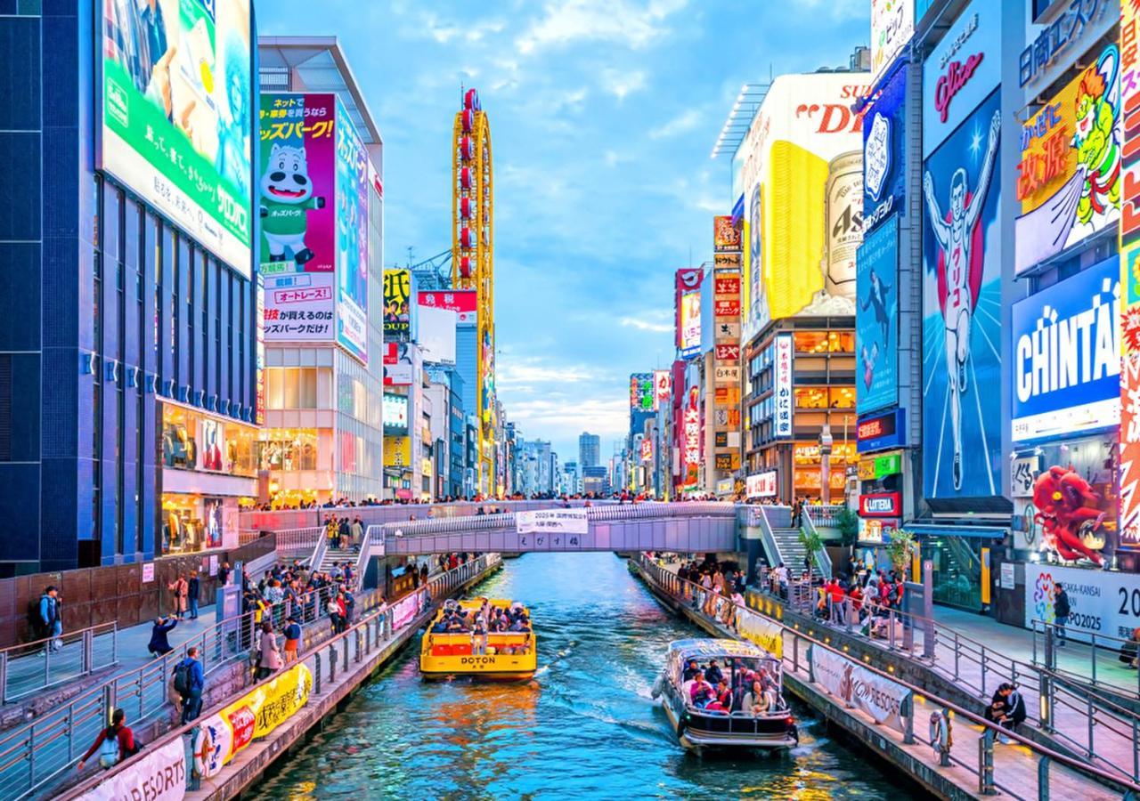Doutonbori Crystal Exe Hotell Osaka Exteriör bild