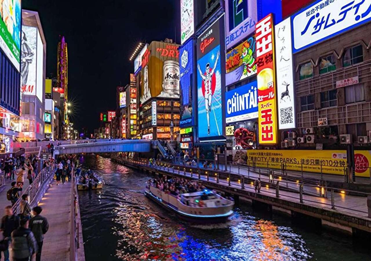 Doutonbori Crystal Exe Hotell Osaka Exteriör bild